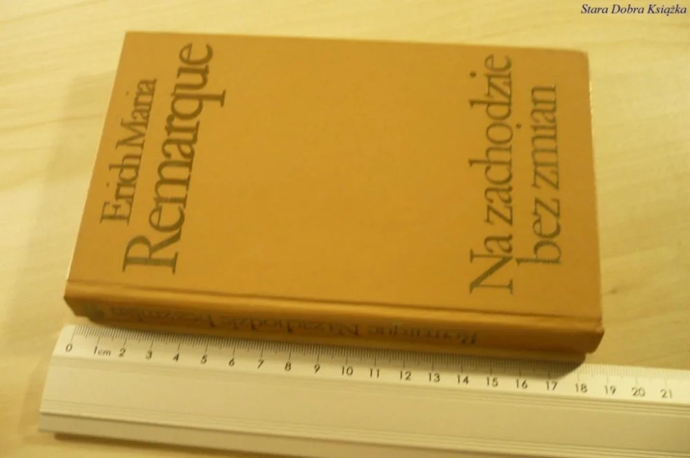 Super okazja NA ZACHODZIE BEZ ZMIAN - Erich Maria Remarque 1974