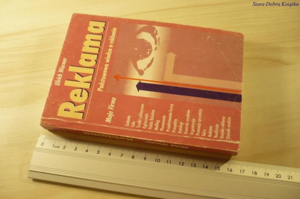 REKLAMA PODSTAWOWA WIEDZA O REKLAMIE - Werner 1995 Niska cena