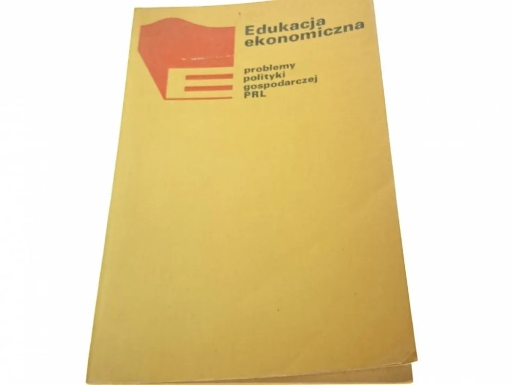 Rabat EDUKACJA EKONOMICZNA. PROBLEMY POLITYKI ... (1975)