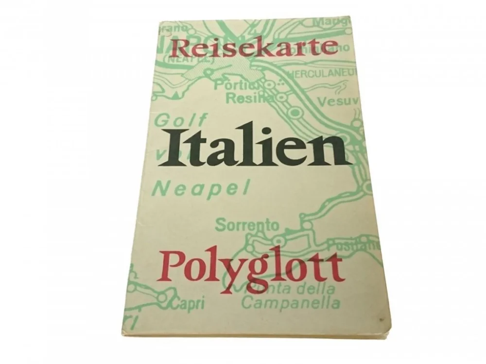 Bezpieczne zakupy REISEKARTE-POLYGLOTT. ITALIEN