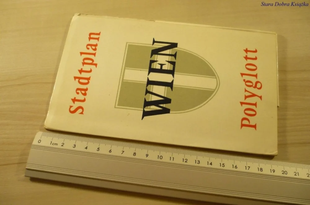 Darmowy zwrot POLYGLOTT-STADTPLAN. WIEN (1974)
