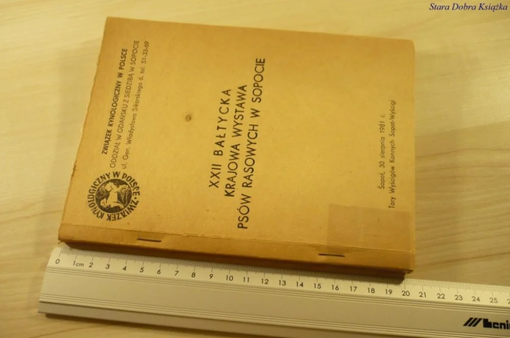 Bezpieczna płatność XXII BAŁTYCKA KRAJOWA WYSTAWA PSÓW RASOWYCH (1981)