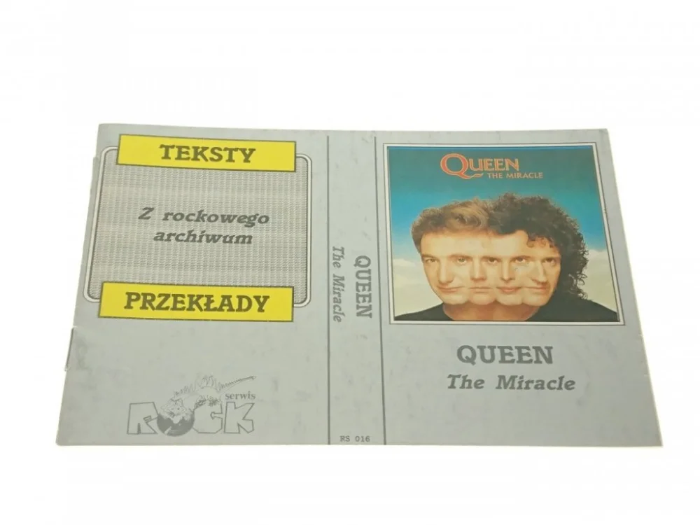 Nowy QUEEN. THE MIRACLE (1992) TEKSTY PIOSENEK