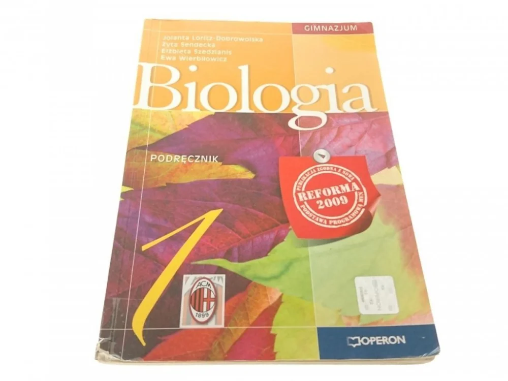 BIOLOGIA. PODRĘCZNIK - Loritz-Dobrowolska (2009) Do wyczerpania zapasów