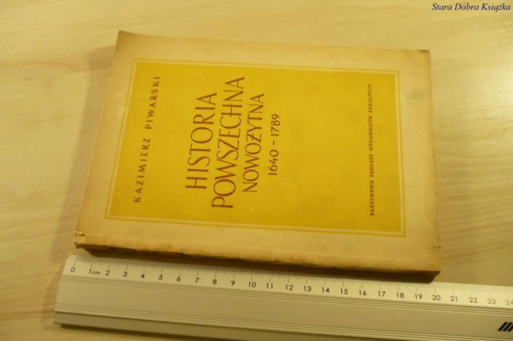 Rabat HISTORIA POWSZECHNA NOWOŻYTNA 1640-1789 - Piwarski