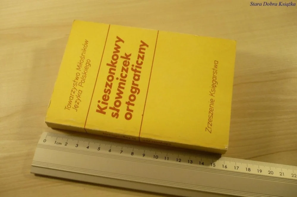 Oferta KIESZONKOWY SŁOWNICZEK ORTOGRAFICZNY (1987)