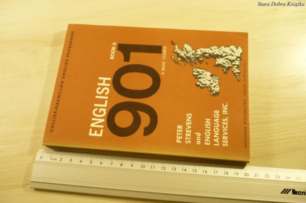 ENGLISH 901 BOOK 6 A BASIC COURSE - Strevens 1976 Szybka dostawa