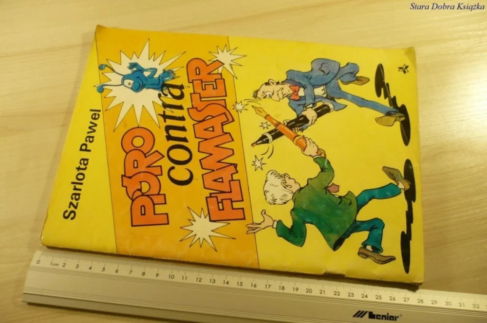 Ograniczona ilość PIÓRO CONTRA FLAMASTER - Szarlota Pawel (1988)
