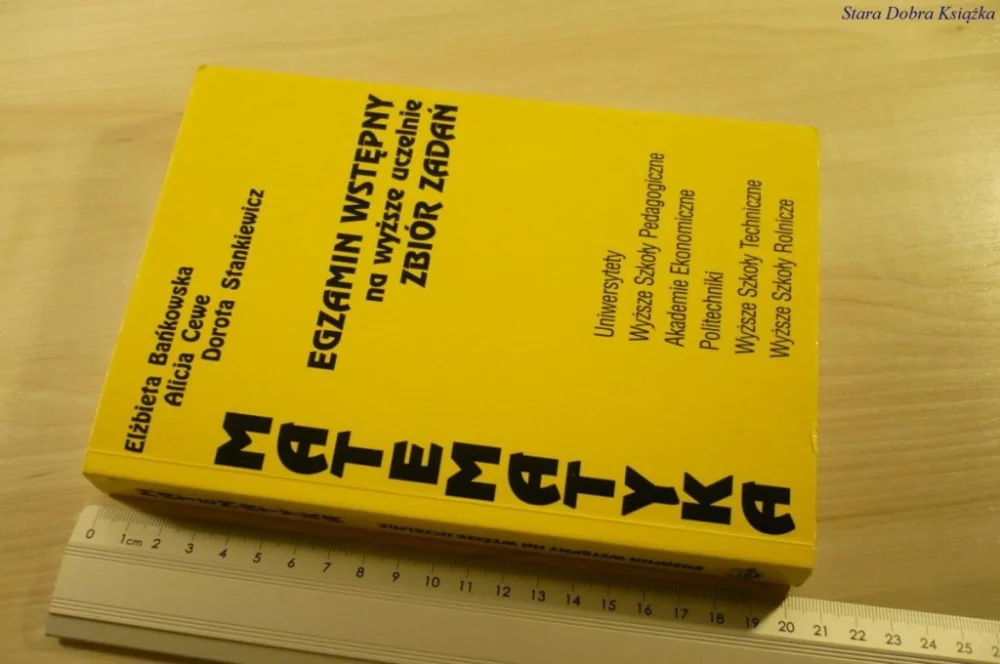 Kup online MATEMATYKA. EGZAMIN WSTĘPNY - Bańkowska (1999)