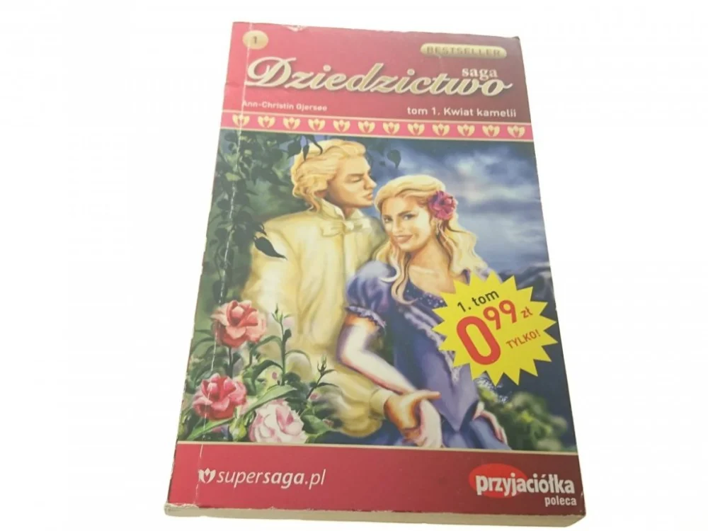 SAGA DZIEDZICTWO TOM 1 KWIAT KAMELII Gjersoe 2009 Dostępne od ręki