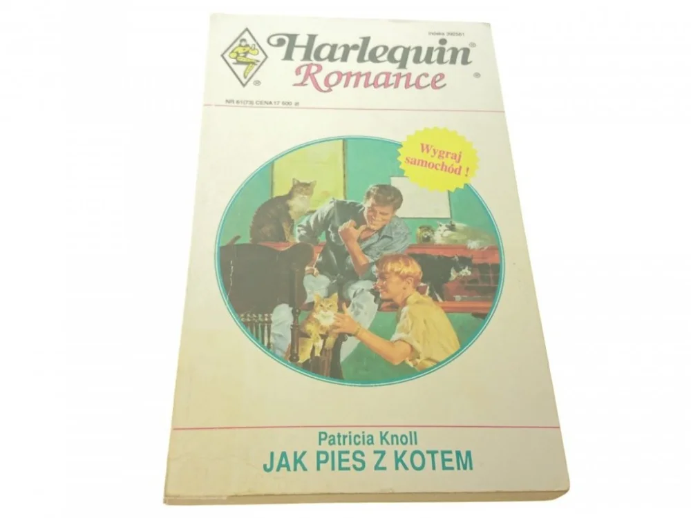 Zniżka JAK PIES Z KOTEM - Patricia Knoll (1992)