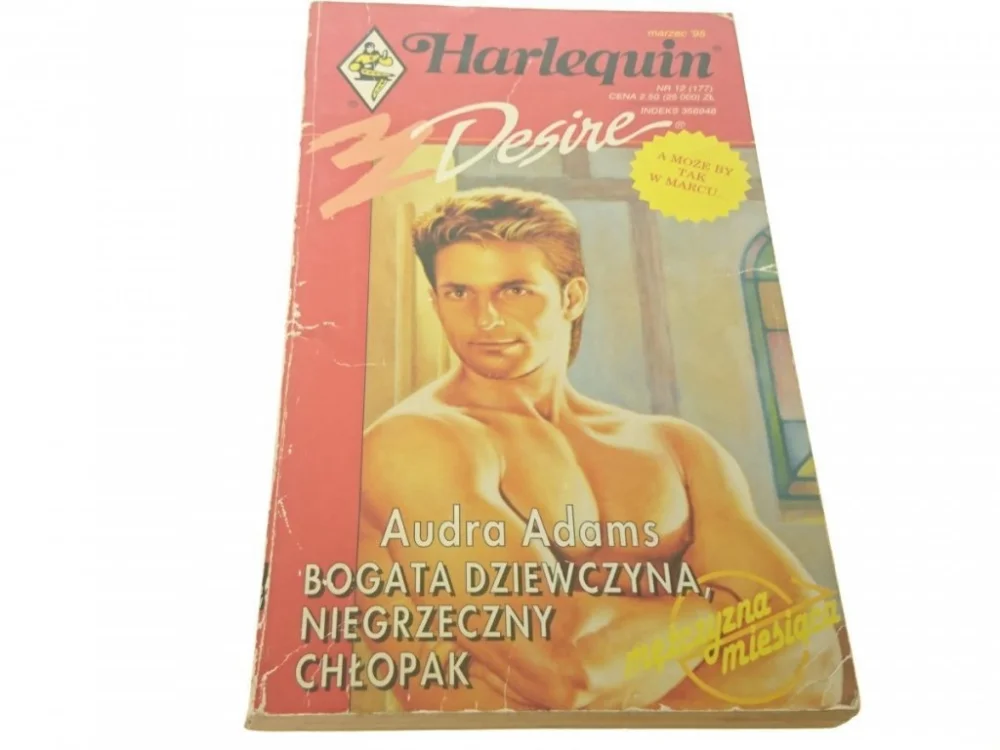 BOGATA DZIEWCZYNA, NIEGRZECZNY CHŁOPAK Adams 1995 Ostatnie sztuki