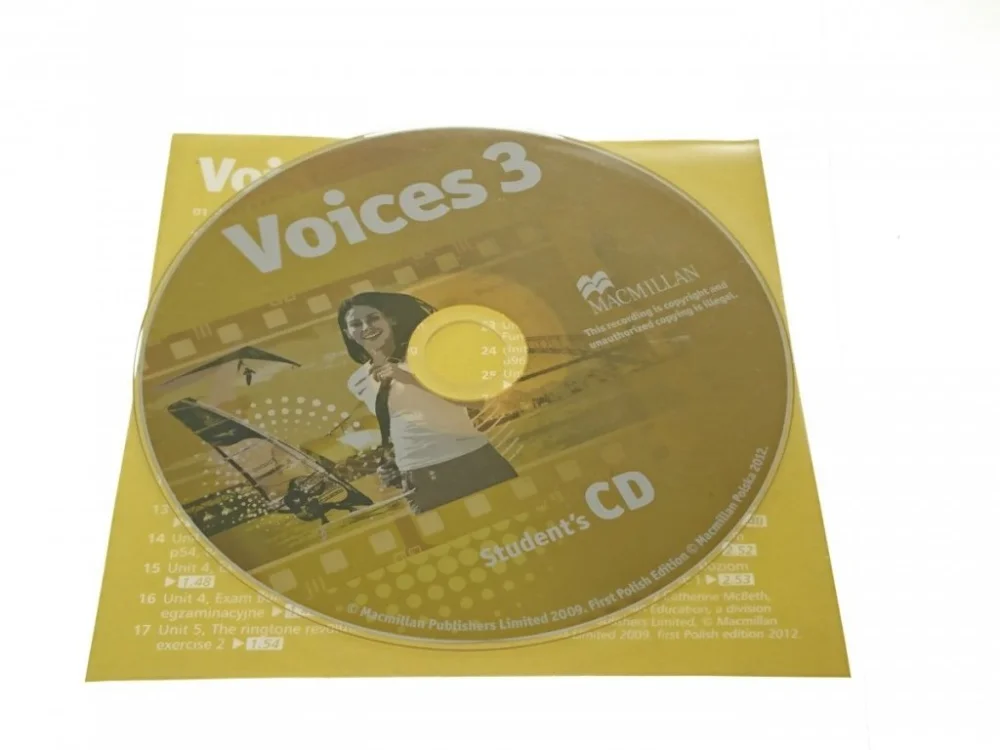 VOICES 3 STUDENT'S CD (2012) Najlepsza cena