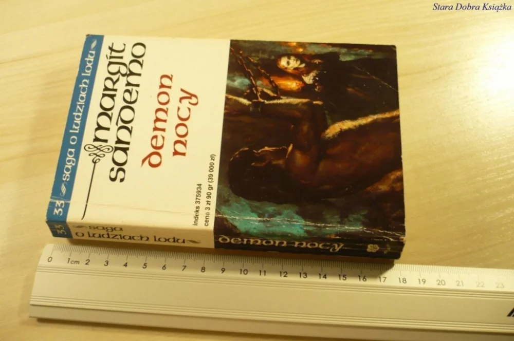 Taniej SAGA O LUDZIACH LODU 33 DEMON NOCY - Sandemo 1995
