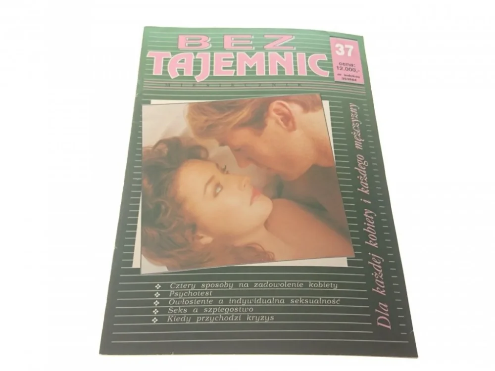 BEZ TAJEMNIC NR 37 (1994) Cena promocyjna
