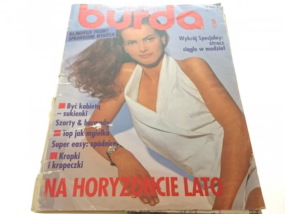 BURDA 5 MAJ 1991 Szybka wysyłka