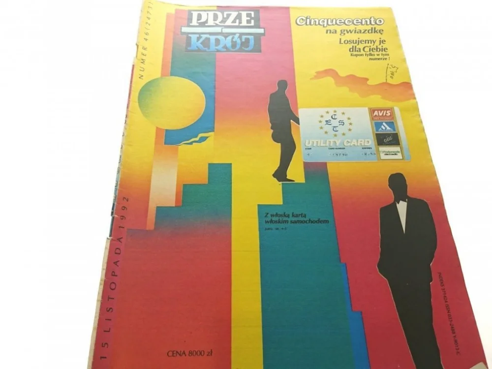 PRZEKRÓJ NUMER 46 (2473) 15 LISTOPADA 1992 Nie przegap