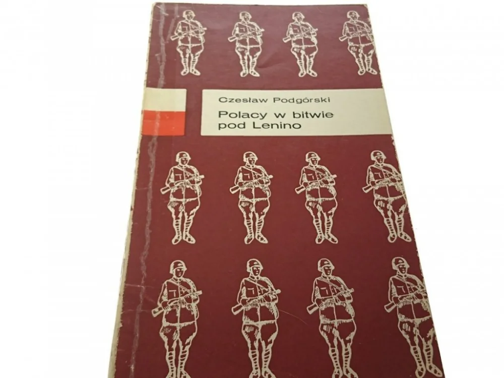 Rabat POLACY W BITWIE POD LENINO Czesław Podgórski 1973