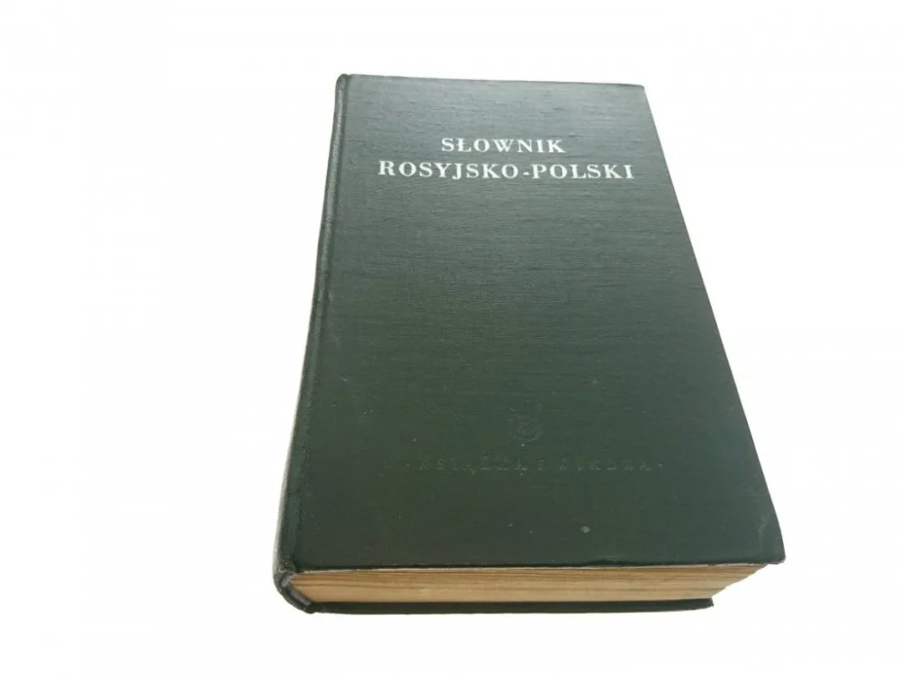 SŁOWNIK ROSYJSKO-POLSKI 1950 Zamów dziś