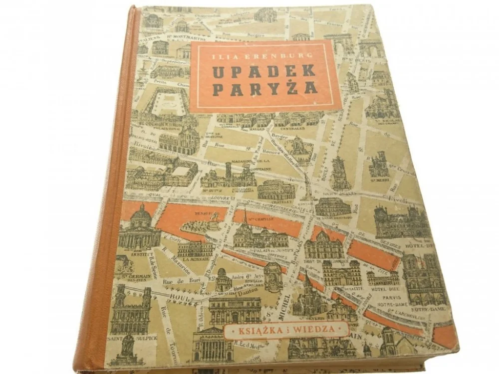 Łatwy zwrot UPADEK PARYŻA - Ilia Erenburg 1949