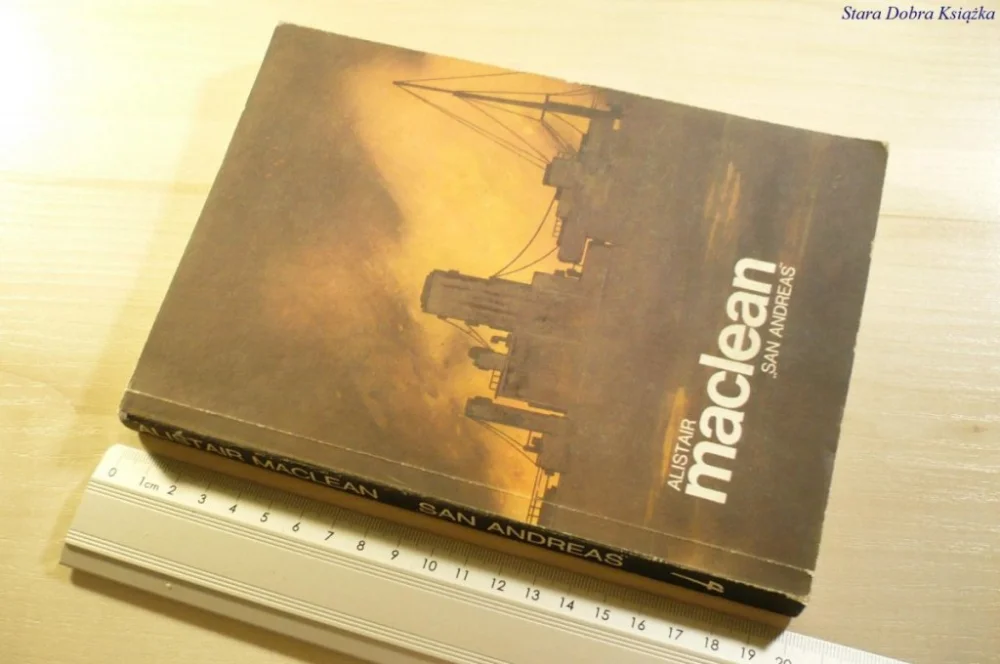 SAN ANDREAS - Alistair MacLean 1991 Obniżka ceny