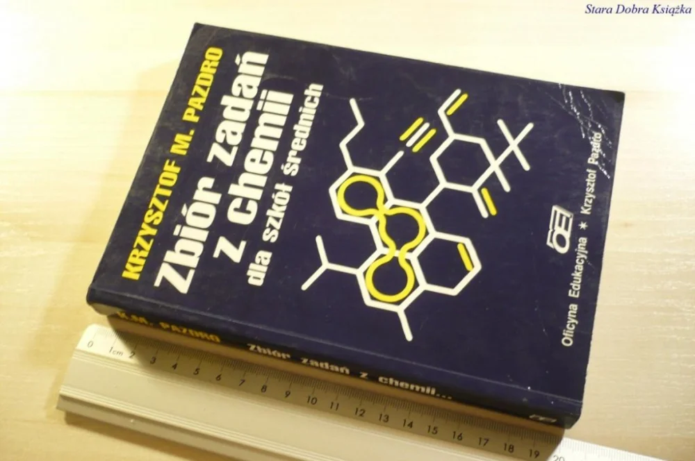 ZBIÓR ZADAŃ Z CHEMII - Krzysztof M. Pazdro 1994 Ekspresowa dostawa