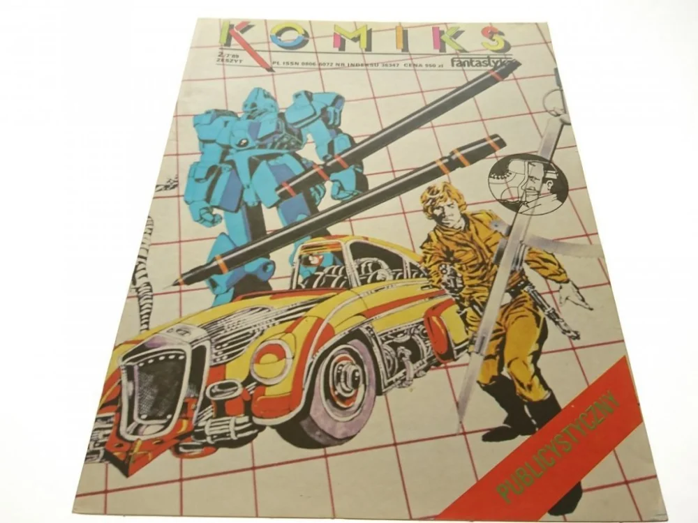 Ostatnie sztuki KOMIKS FANTASTYKA ZESZYT 2/7'89