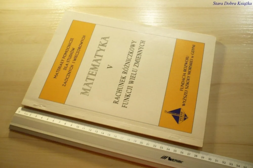 Hit cenowy MATEMATYKA V RACHUNEK RÓŻNICZKOWY FUNKCJI...2000