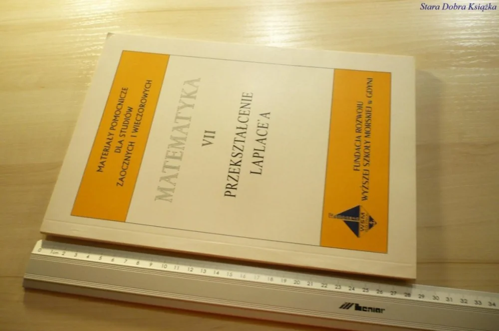 Darmowy zwrot MATEMATYKA VII PRZEKSZTAŁCENIE LAPLACE'A - Piskórz