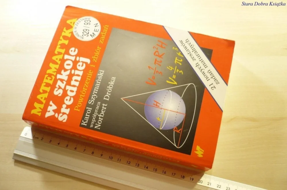 Najlepsza cena MATEMATYKA W SZKOLE ŚREDNIEJKarol Szymański 1995