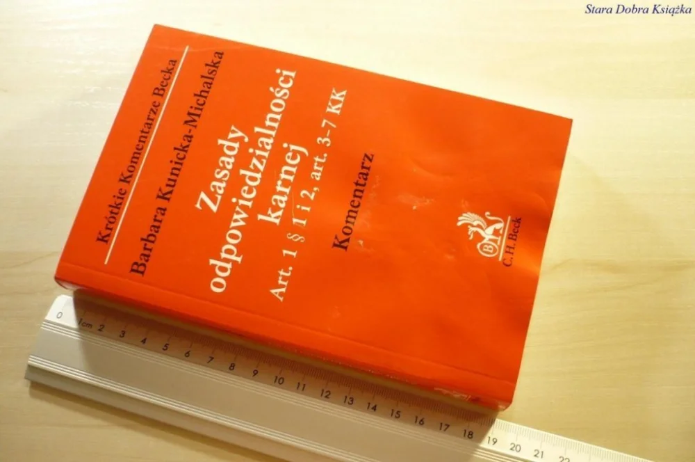 Nowy ZASADY ODPOWIEDZIALNOŚCI KARNEJ..Kunicka-Michalska