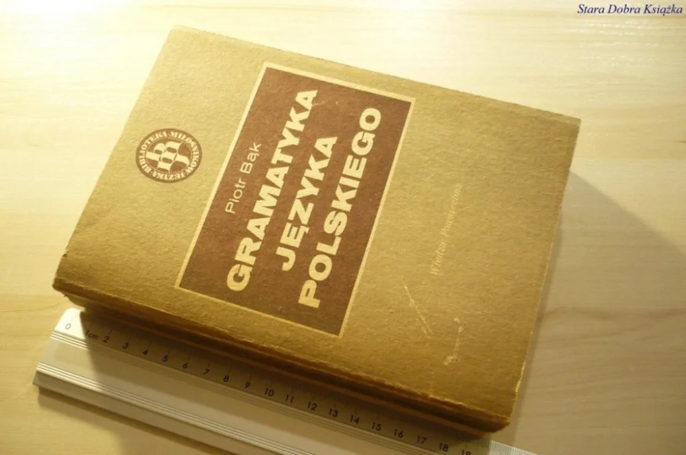 Szybka wysyłka GRAMATYKA JĘZYKA POLSKIEGO - Piotr Bąk 1984