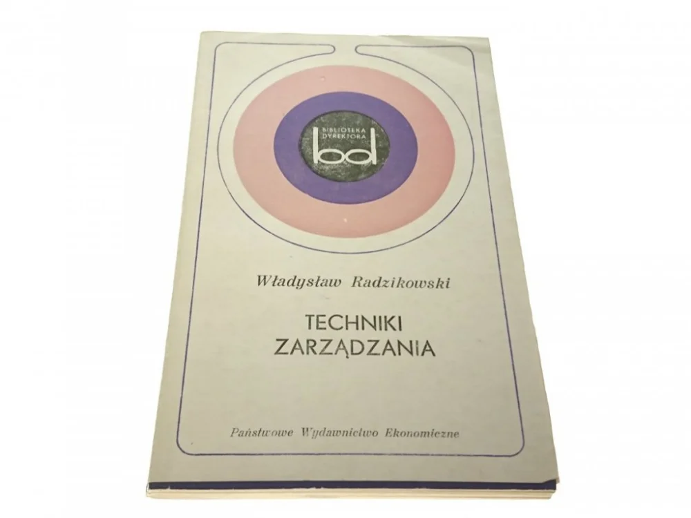 Cena promocyjna TECHNIKI ZARZĄDZANIA - Władysław Radzikowski 1974