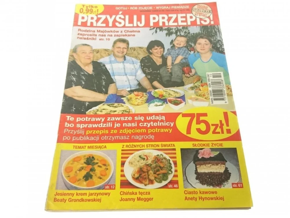 PRZYŚLIJ PRZEPIS! PAŹDZIERNIK 10/2009 NR 24 Najlepsza cena