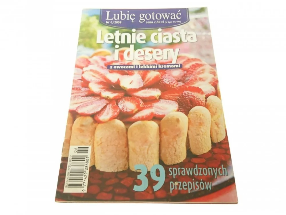 Premium LUBIĘ GOTOWAĆ NR 6/2008 LETNIE CIASTA I DESERY