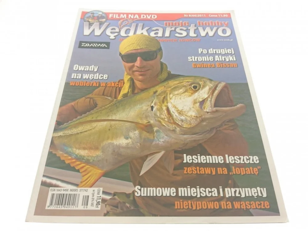 Popularny MOJE HOBBY WĘDKARSTWO NR 8 66 2011