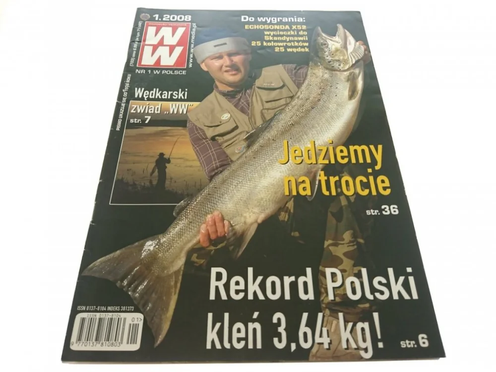 Wyprzedaż WIADOMOŚCI WĘDKARSKIE 703 1.2008