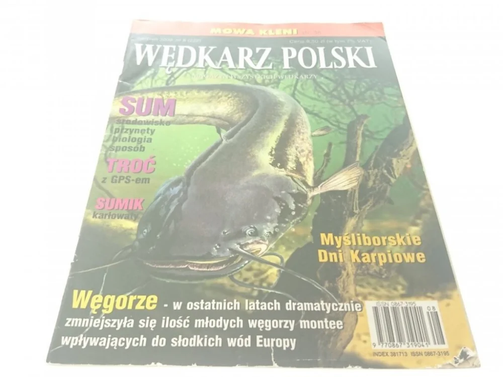 Ekspresowa dostawa WĘDKARZ POLSKI SIERPIEŃ 2009 NR 8 222