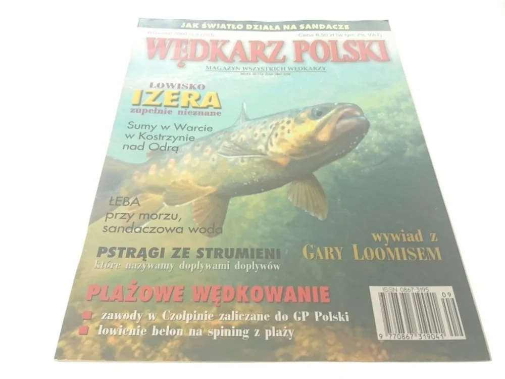 Ostatnie sztuki WĘDKARZ POLSKI WRZESIEŃ 2009 NR 9 223