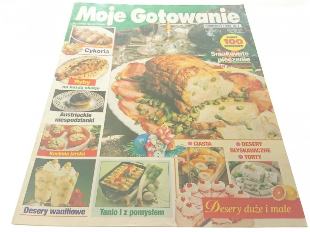 Oferta czasowa MOJE GOTOWANIE GRUDZIEŃ 1994 NR 1