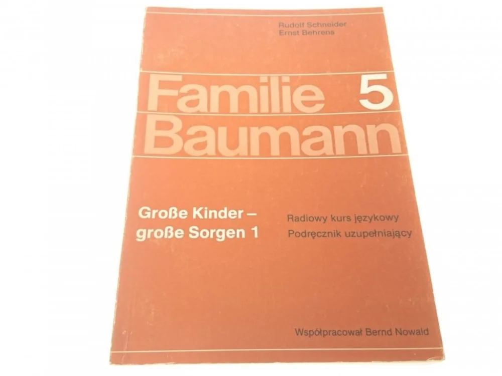 FAMILIE BAUMANN 5 GROSSE KINDER - Rudolf Schneider Obniżka ceny