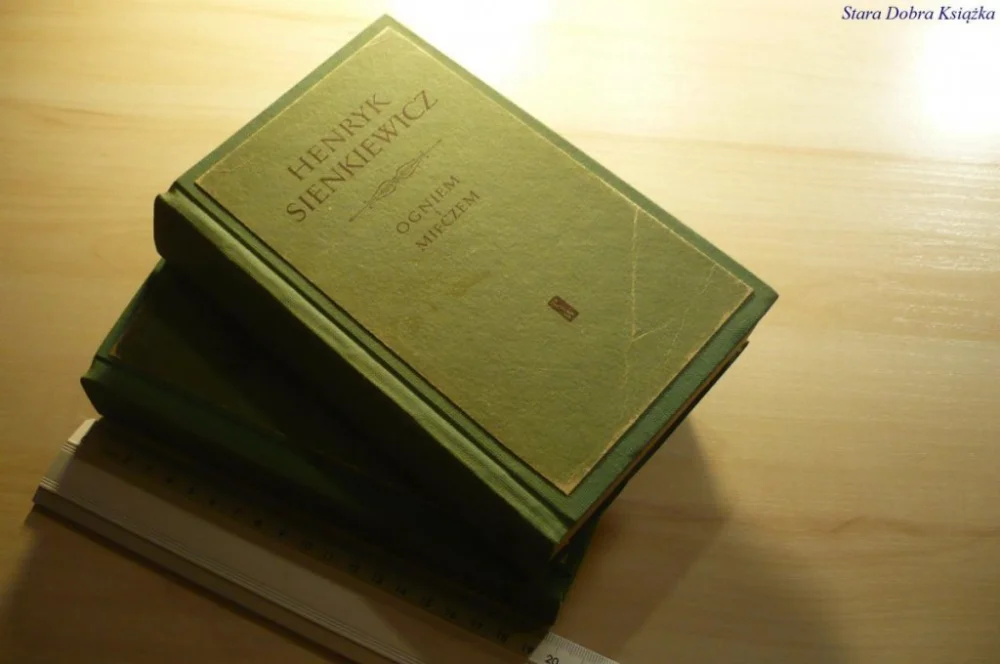 Tylko do końca tygodnia OGNIEM I MIECZEM TOM I i II - Sienkiewicz 1956