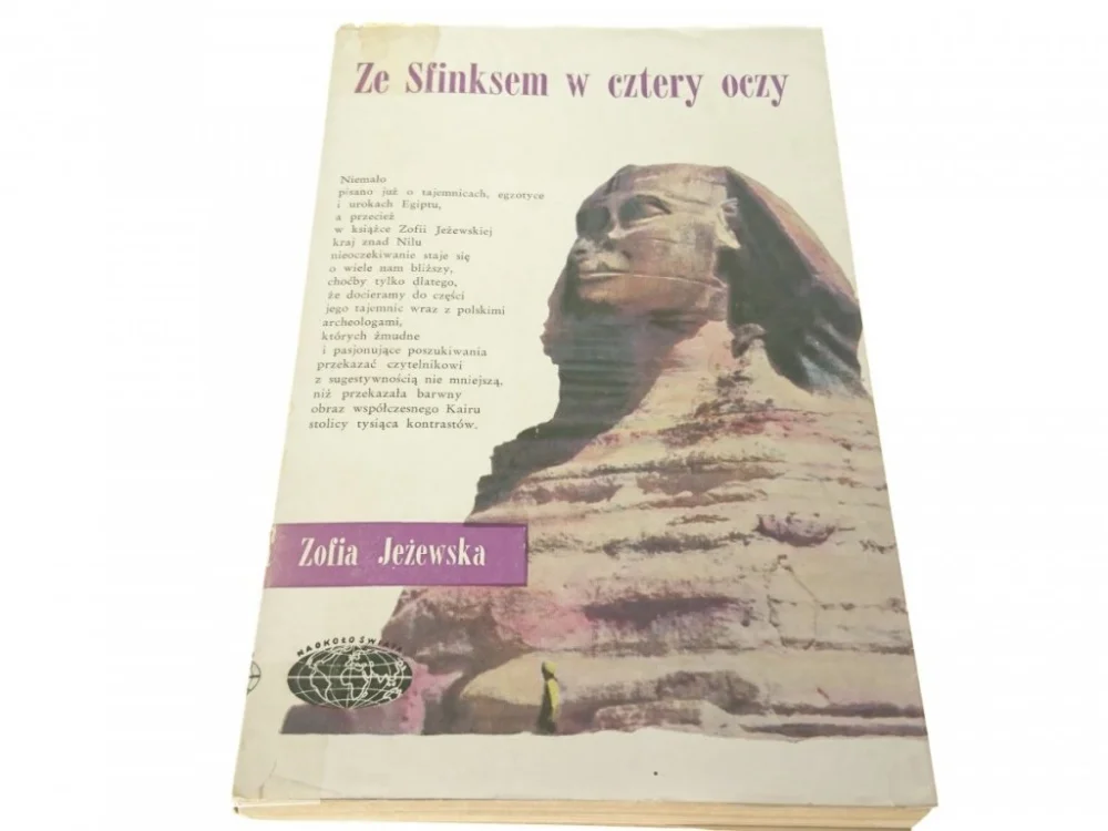 ZE SFINKSEM W CZTERY OCZY - Zofia Jeżewska 1958 Wyprzedaż