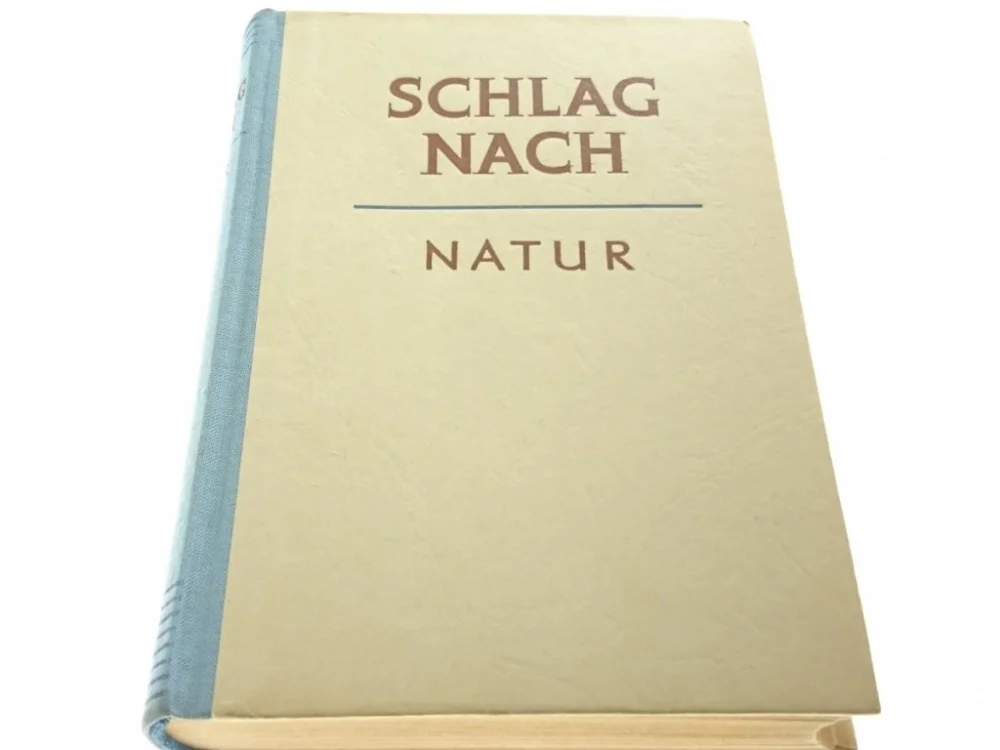 SCHLAG NACH NATUR 1952 Obniżka ceny