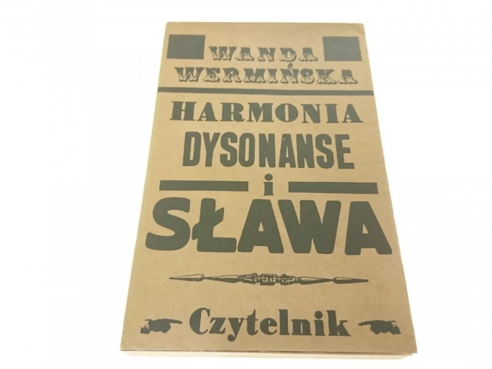 Łatwy zwrot HARMONIA DYSONANSE I SŁAWA - Wanda Wermińska 1987