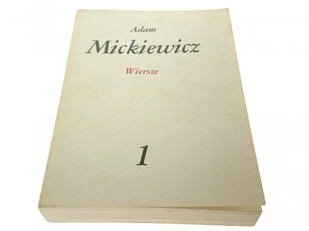 WIERSZE - Adam Mickiewicz 1982 Hit sprzedaży