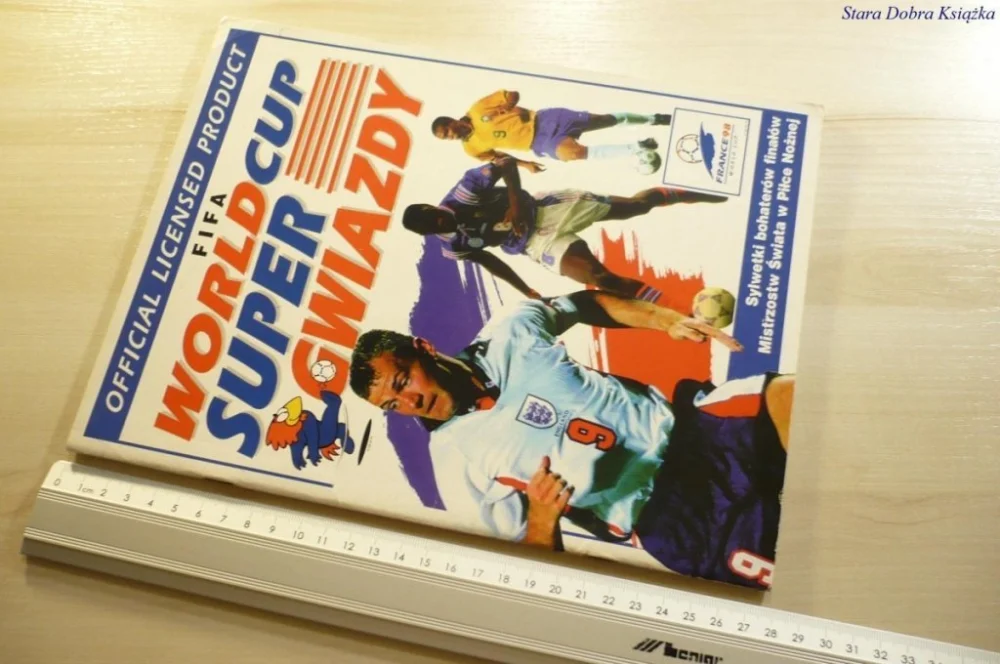 FIFA WORLD CUP 98 SUPER GWIAZDY Keir Radnedge 1998 Ekspresowa dostawa
