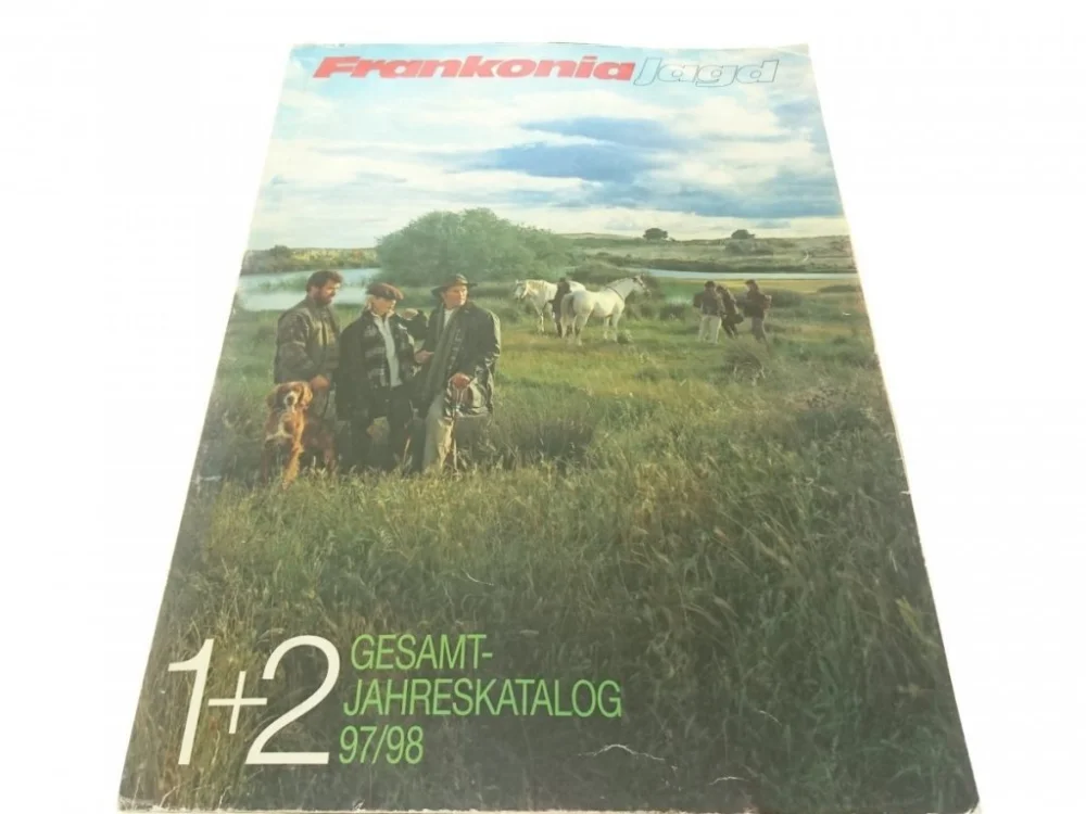 Nowość FRANKONIA JAGD 1+2 GESAMT-JAHRESKATALOG 97/98