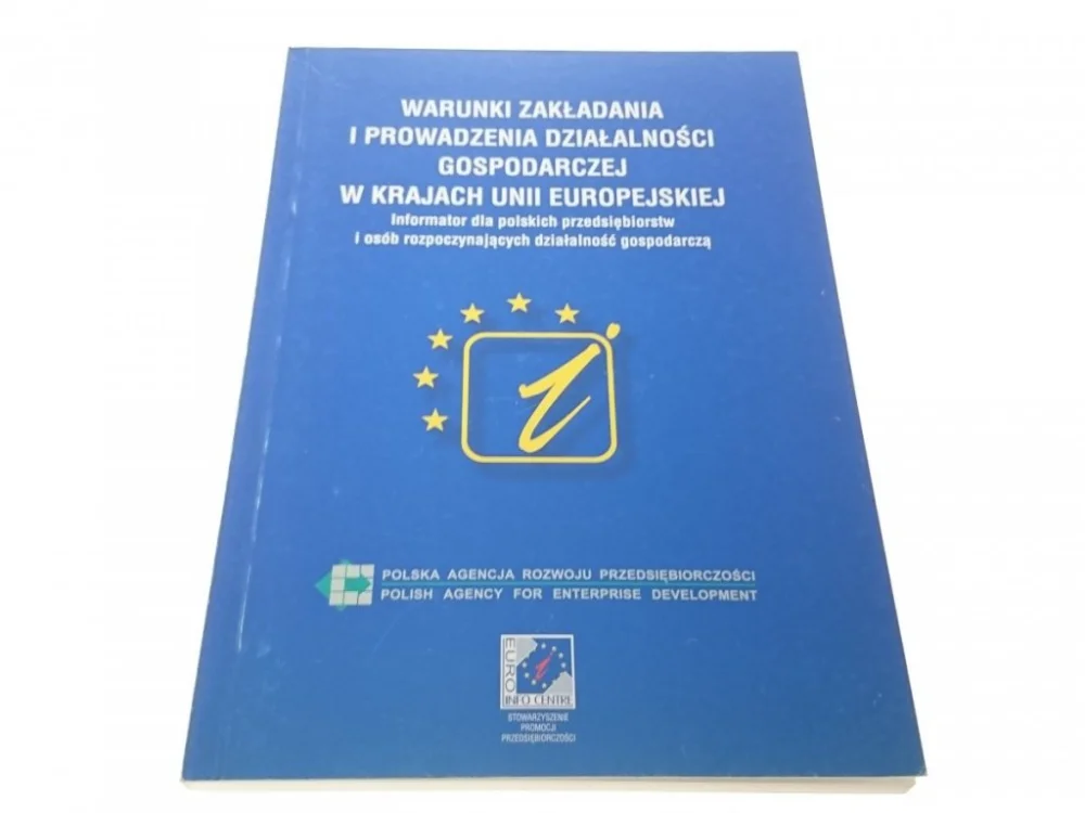WARUNKI ZAKŁADANIA I PROWADZENIA DZIAŁALNOŚCI Łatwy zwrot