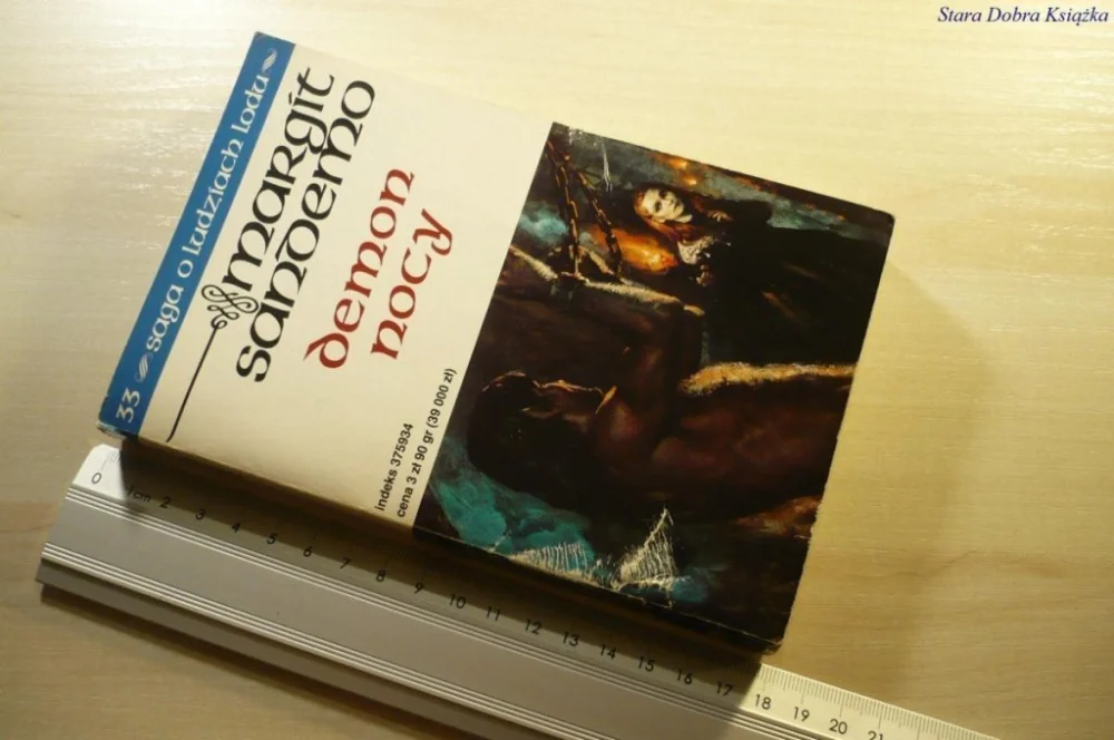 Szybka wysyłka SAGA O LUDZIACH LODU 33 DEMON NOCY - Sandemo 1995